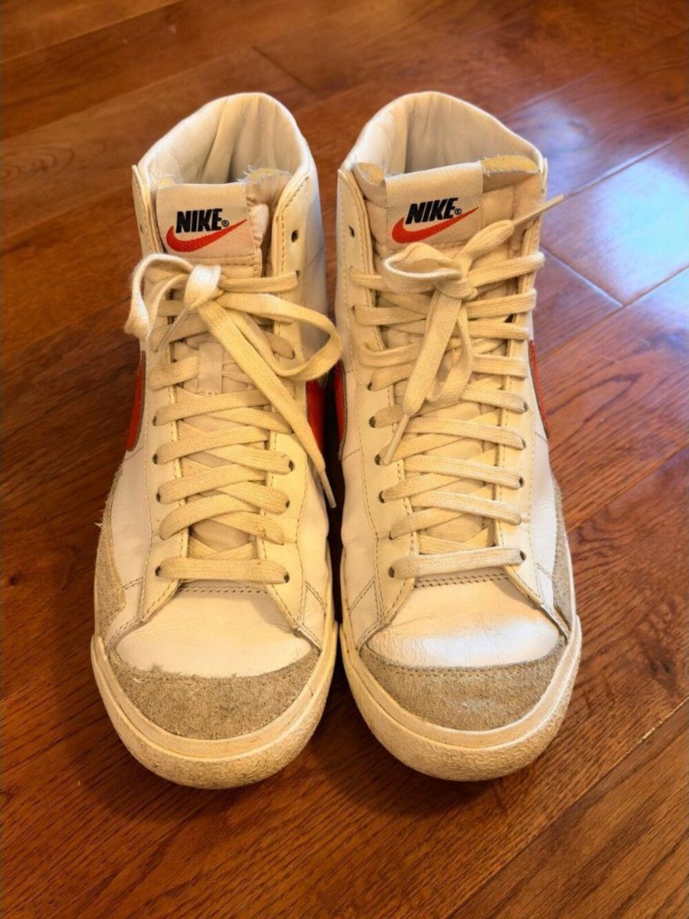 Nike Blazer Mid '77 White Orange Men's 6 / Women's 7.5